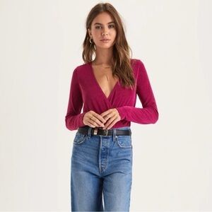 Lulus Magenta Body Suit